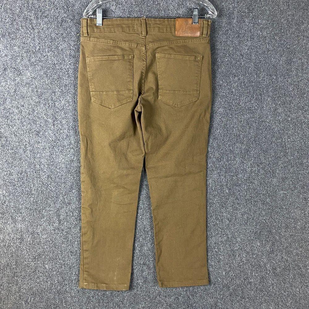 Stitches &‎ Rivets Jeans Men's 30x30 Denim Stretch Brown Cotton - Picture 7 of 12